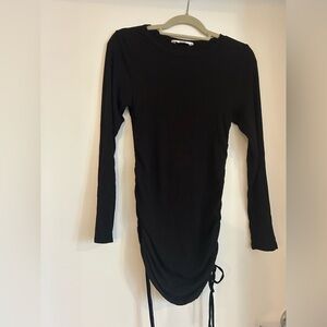 Steve Madden Rouched Bodycon Mini-Dress Size Medium